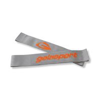 VELCRO STRAPS LIGHT 2x1,1m grey w.60mm,1 set of race straps (as seat belt) with sewed VELCRO and GALASPORT logo