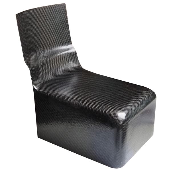 C1 seat bent back made of carbon