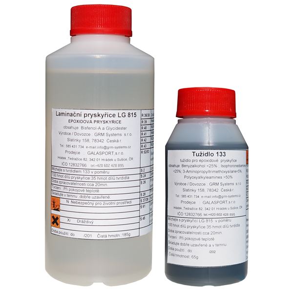 EPOXY RESIN 250 g two-part epoxy resin ( for repair of boats and paddles )