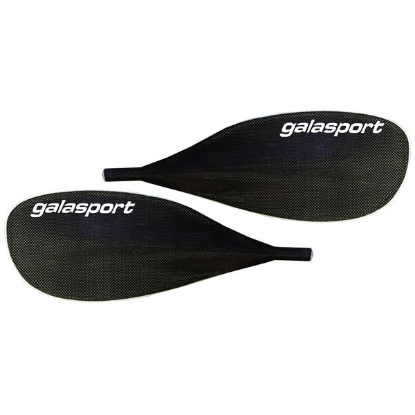 LAKI CSLX ELITE kayak cross carbon blades,black aramid tape