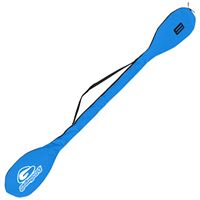 K1-2 two paddle bag,neon blue colour, separated by soft fabric,strap