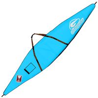 C1 NEON BLUE slalom boat sandwiched bag sandwich construction,Fragile sign,plastic document cover