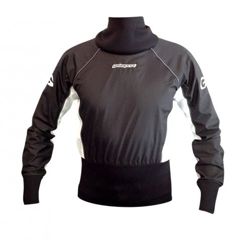 BLACK LINE SLALOM SUMMER LS JACKET, LS,BLACK/WHITE,SUMMER,size M