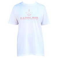 I love paddling women's T-shirt SS,white,100% cotton,size XXL